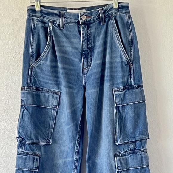 ARITZIA DENIM FORUM 90’s Millie Hi-Rise Cargo Jeans Women's Size 27 - Picture 4 of 15